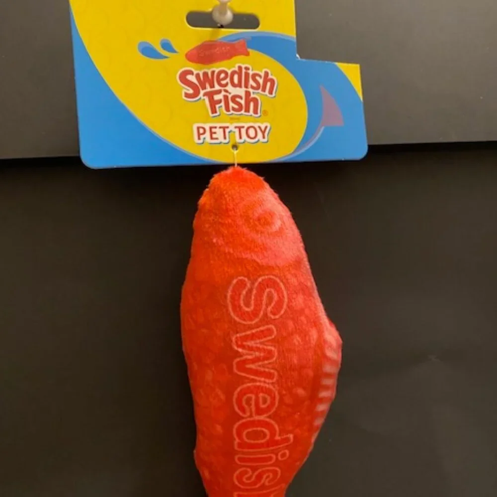 Swedish Fish (RED) Pet Plush Toy 1ct